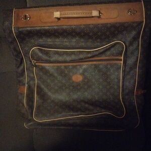 Louis Vuitton Monogram Canvas Travel Garment Bag in Brown and Tan